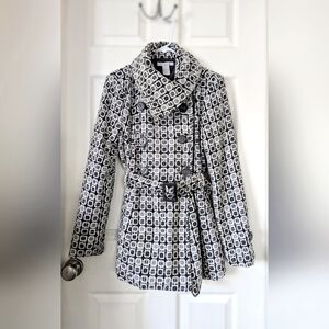 Charlotte Russe Geometric Coat